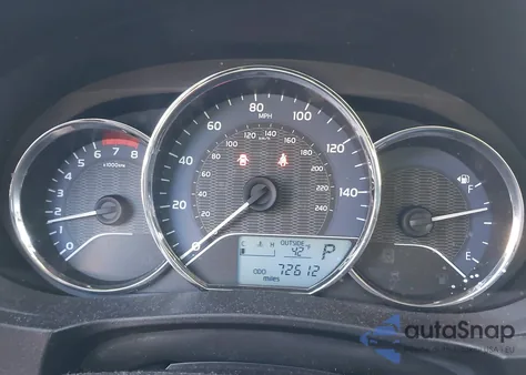 2015 Toyota Corolla Le из США, поврежденный, VIN 2T1BURHE7FC397206